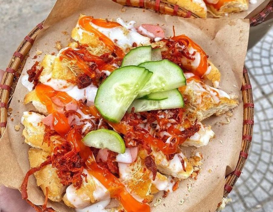 Bánh mì muối ớt - Đồ ăn vặt ngon