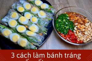 3 công thức làm bánh tráng cuốn sốt me chủ tiệm không muốn bạn biết