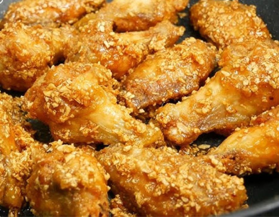 Cách làm đùi gà bơ tỏi mật ong