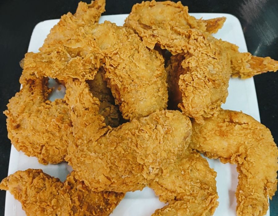 cánh gà rán kiểu KFC