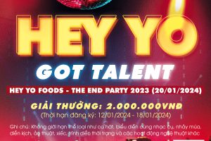 Hey Yo Foods phát động cuộc thi “Hey Yo Got Talent 2023” dành cho cán bộ công nhân viên