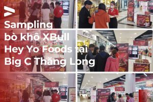 Chương trình Sampling thịt bò khô XBull tại Big C Thăng Long
