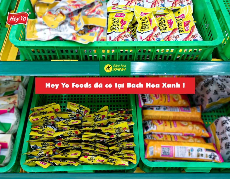 Sản phẩm Hey Yo Foods tại Bách hóa Xanh