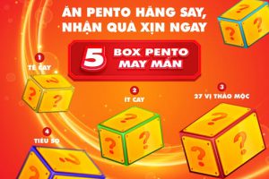 Công Bố Kết Quả Minigame “ĂN PENTO HĂNG SAY, NHẬN QUÀ XỊN NGAY” từ Hey Yo Foods