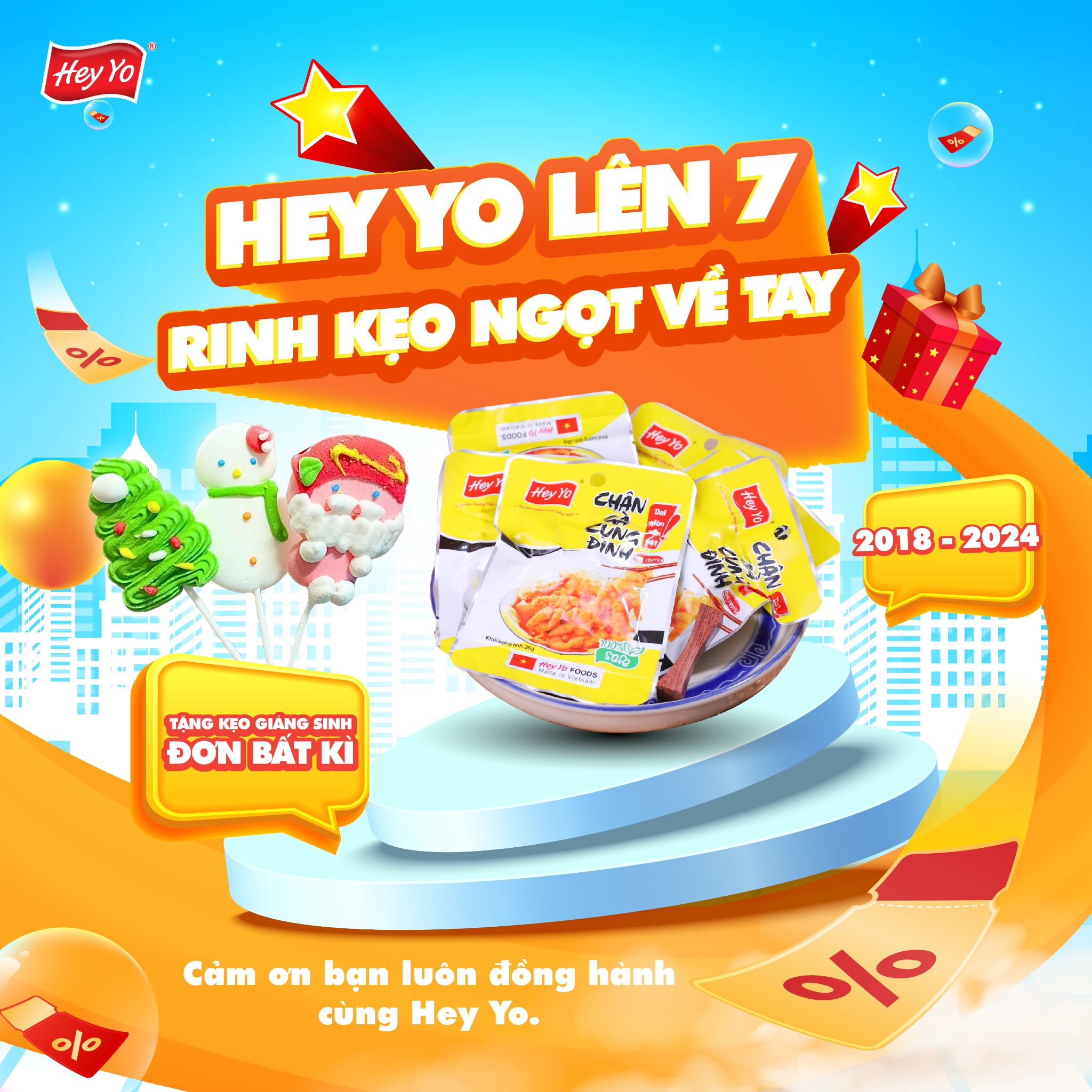 Sinh nhật Hey Yo 7 tuổi