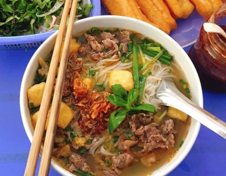 Bún riêu cua Bà Hoài