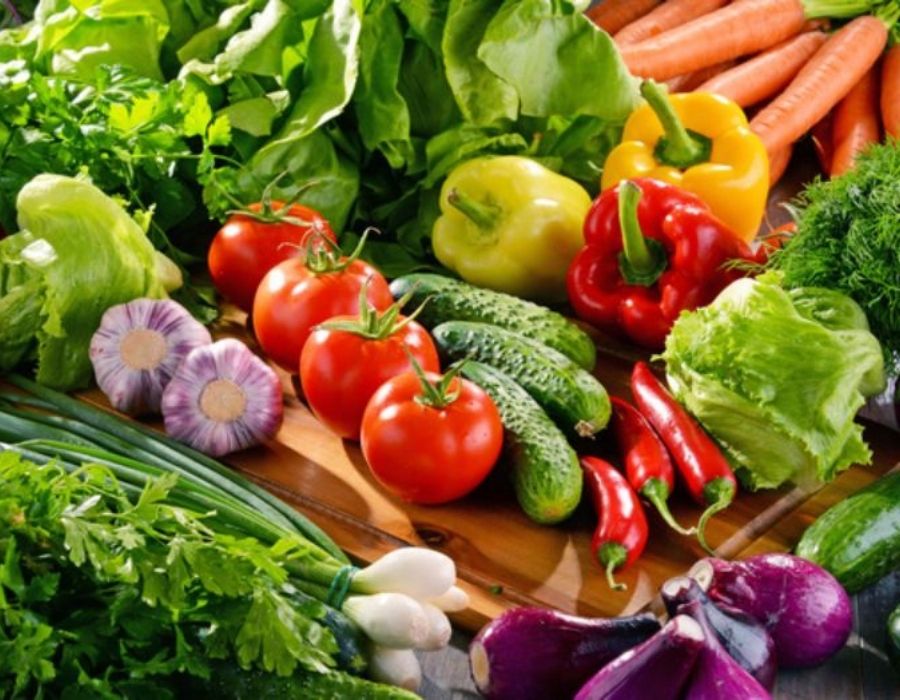 Rau củ đồ ăn vặt giảm cân