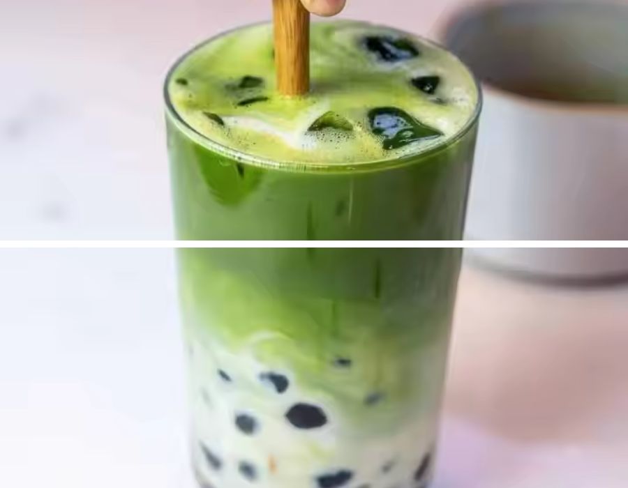 Cách làm tà sữa trân châu matcha