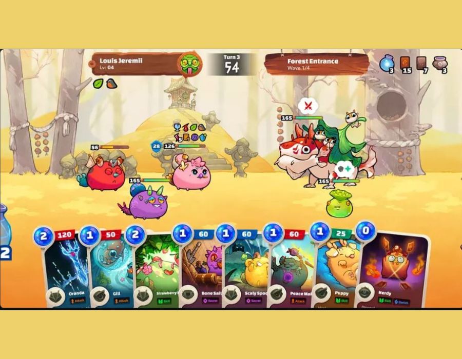 Giao Diện Axie Infinity game Việt Nam