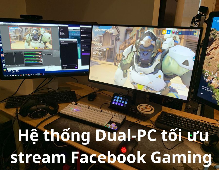 Giải Pháp Dual-PC Stream trên Facebook
