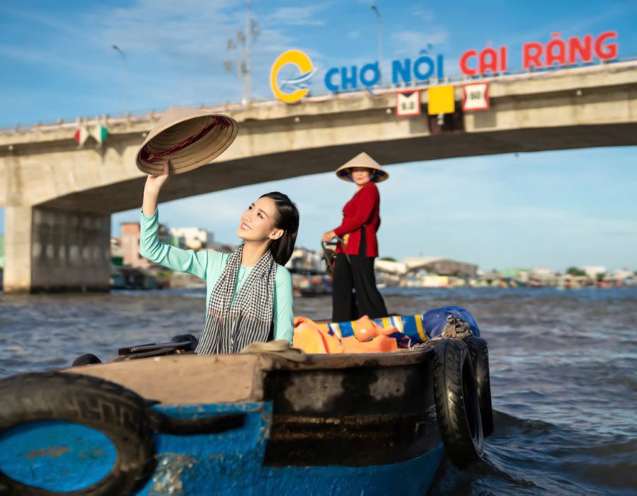 Chợ nổi Cái Răng Cần Thơ