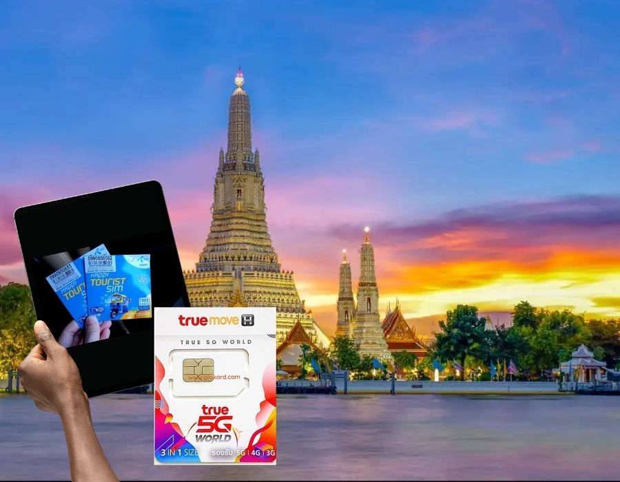 sim du lịch thái giá rẻ
