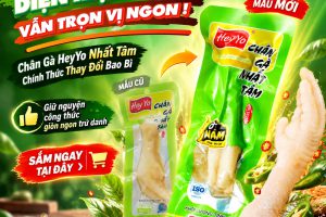 THAY ĐỔI BAO BÌ CHÂN GÀ NHẤT TÂM